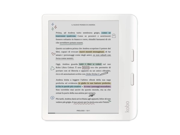 Kobo Libra Colour e-Reader wit