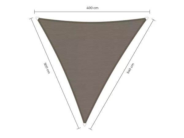 Sunfighters Scaduwdoek 4x5x5.4 taupe