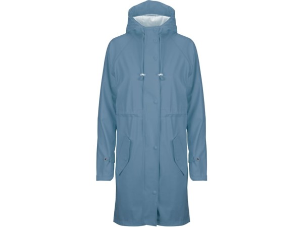Ralka - Regenjas Dames • Mizzle • Blauw/Wit Maat 44