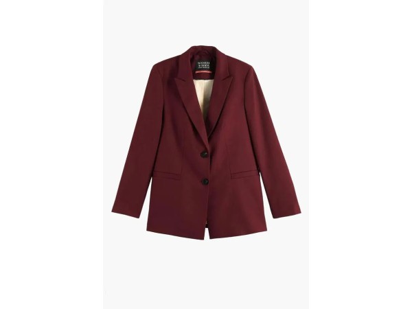 Scotch & Soda Blazer Rood Maat L