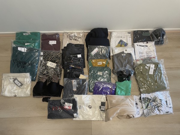 35x Partij Kleding Lacoste, Under Armour, Only & sons 