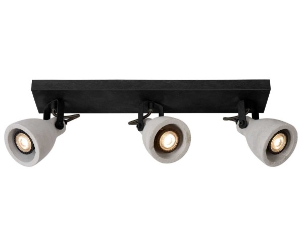 lucide-concri-led-dimbare-plafondspot-3x5w-3000k-zwart