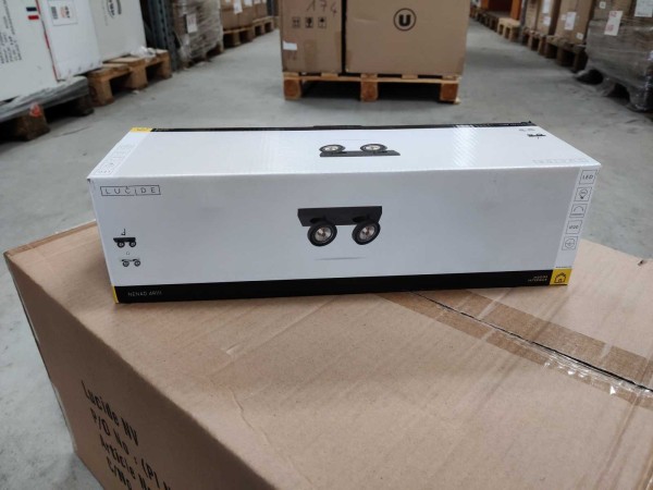 lucide-nenad-ar111-plafondspot-2x10w-dimbaar-grijs