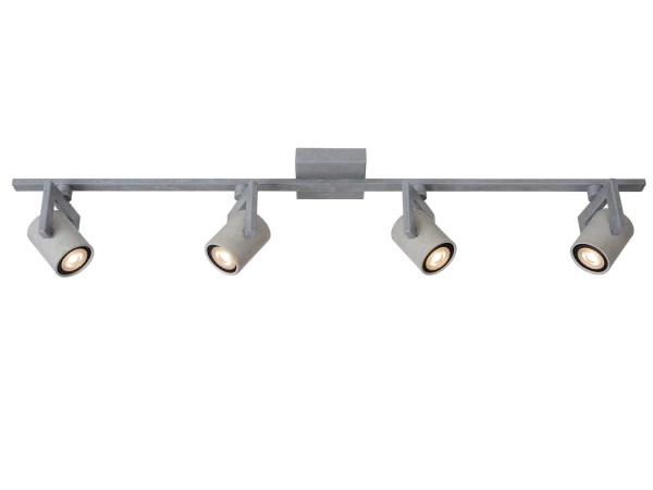lucide-conni-led-dimbare-plafondspot-4x5w-grijs