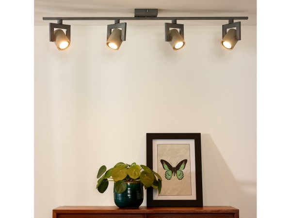 lucide-conni-led-dimbare-plafondspot-4x5w-grijs