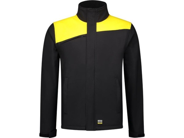 tricorp-softshell-jas-maat-m-zwartgeel