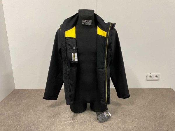 tricorp-softshell-jas-maat-m-zwartgeel