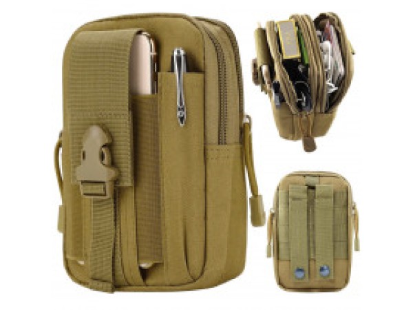 Militaire tactische heuptas voor aan de riem Groen.jpg