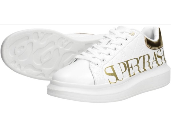 Supertrash Lane EMB W Veterschoenen Laag - wit - Maat 39