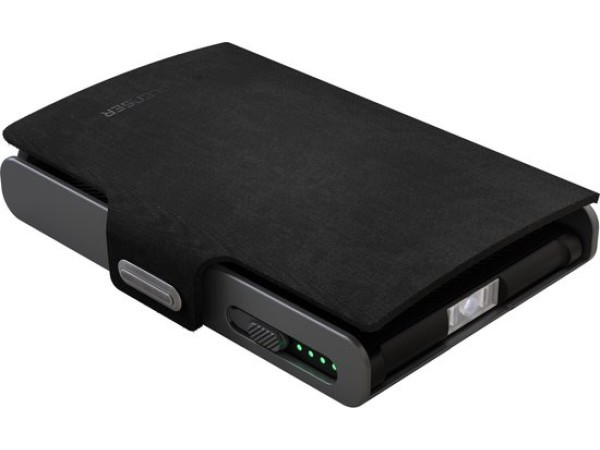 Ledlenser flexible wallet matte black portomonee