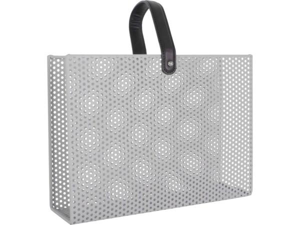 Magazine rack Perky Mesh warm grey