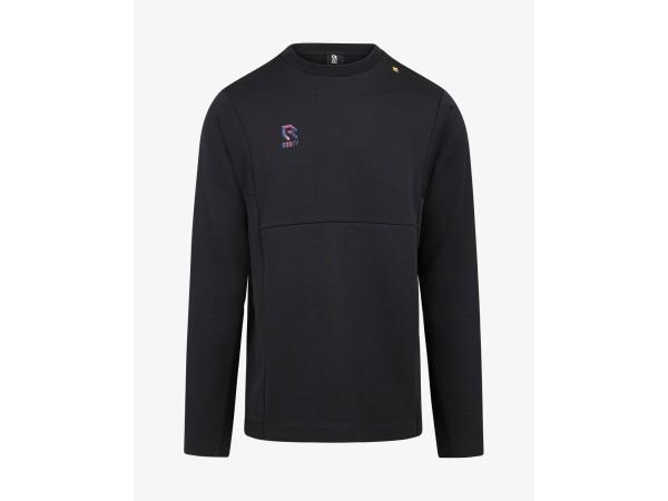 M Black Off Pitch Cotton Crewneck Sweater RS3015 900 Robey