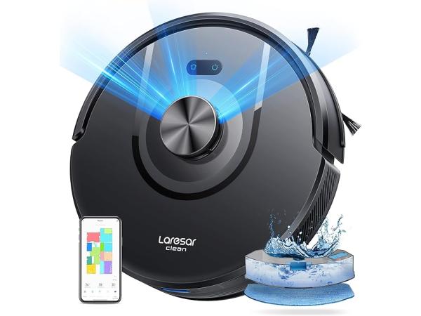 Laresar Mars01 Robotstofzuiger met laadstation