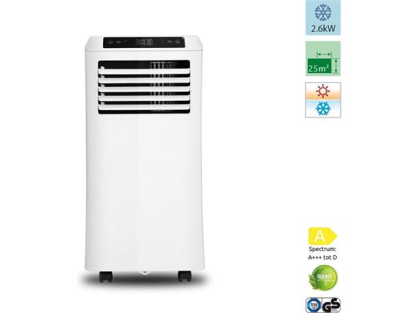 Mobiele airconditioner - 9000 BTU - met afstandsbediening