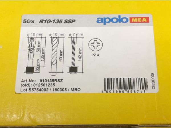 6x-apolo-mea-raampluggen-met-schroeven-10-135mm