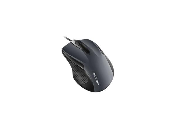 Tecknet muis bedraad UM103 grijs