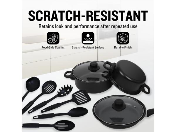 Herzberg-HG-04241-Batterie-de-Cuisine-Antiadhesive-13-Pieces-Avec-Cuillere-de-Cuisine-en-Nylon-HG-04241-6-1