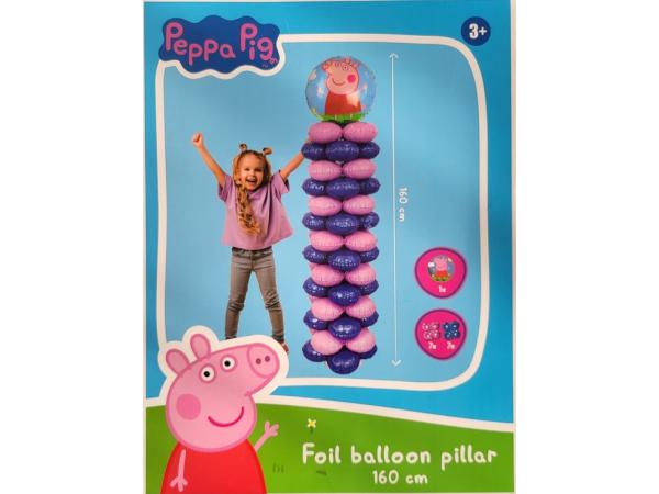 Folie ballonnen toren 160 cm hoog - 15 ballonnen