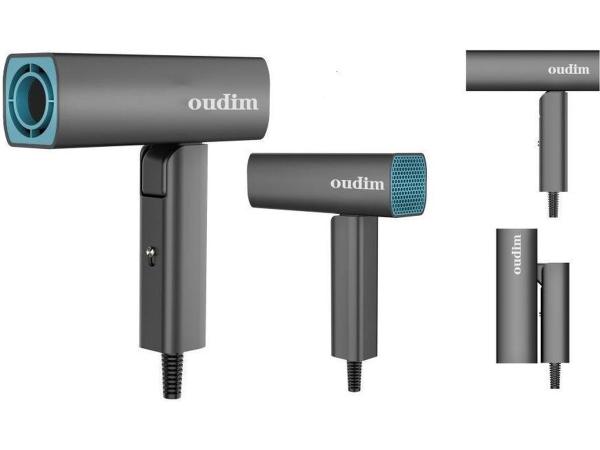 Oudim DC Motor Haardroger - Grijs
