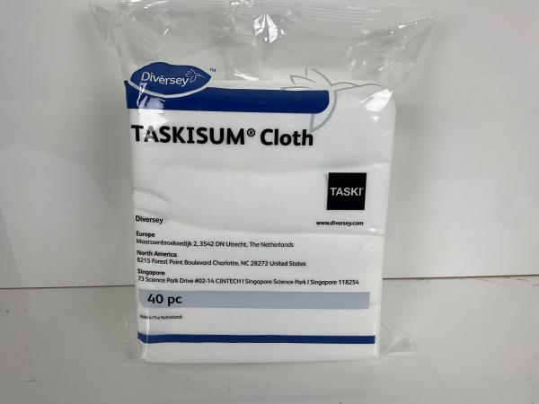 TASKI SUM doek – wit, 40 stuks (disposable) (12x)