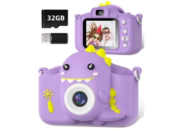 Gofunly Kindercamera 1080P 2.0 Inch Scherm