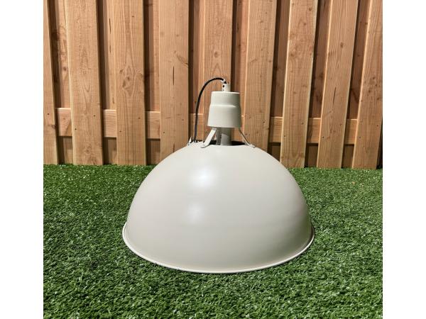 4x Industiële hanglamp creme