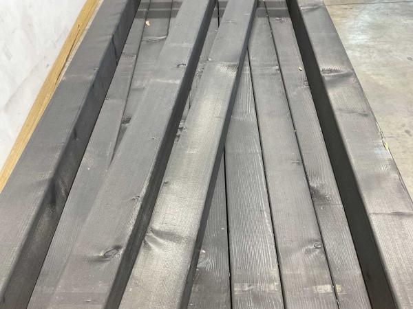 10x-vuren-paal-geschaafd-zwart-gempregneerd-300x12x12cm