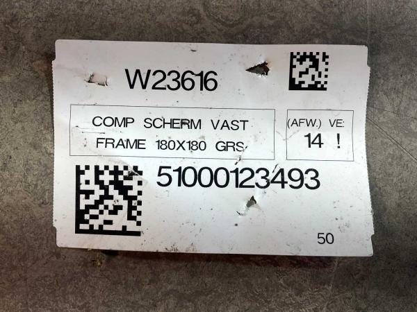 5x-composiet-scherm-met-vast-frame-180x180cm-grijs