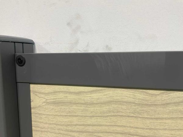 aluminium-schutting-houtlook-eiken-2856x181-cm