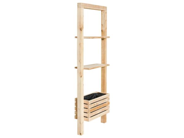 2x Verticale houten tuin 74x25x187cm