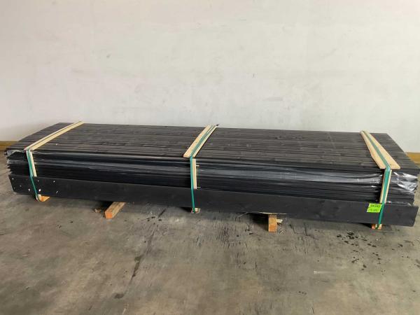 140x Zweeds rabat zwart 360x20x1/2 cm