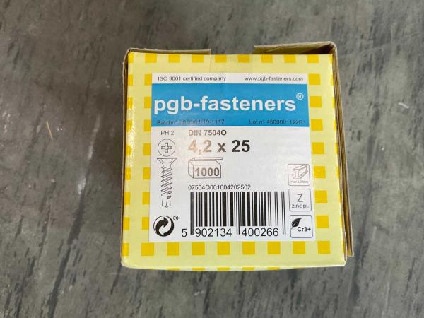 pgb-fasteners-16000-pack-zelfborende-schroef-42x25-mm