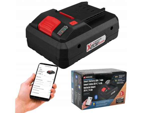 PARKSIDE Smart Accu 20V / 4AH Paps 204 A1 - bluetooth