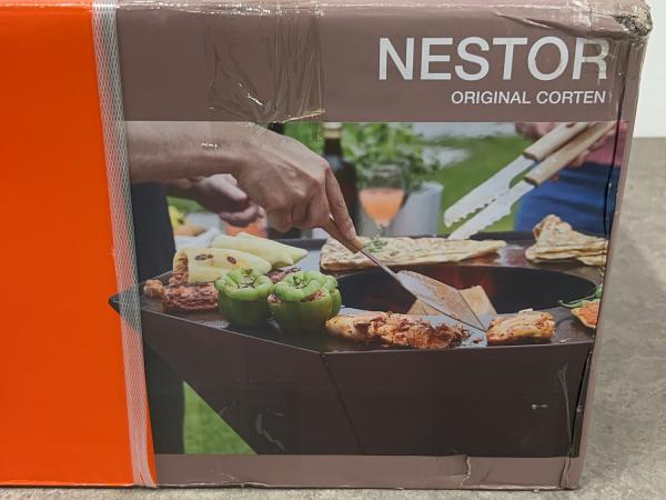 barbecook-houtbarbecue-nestor-original-cortenstaal