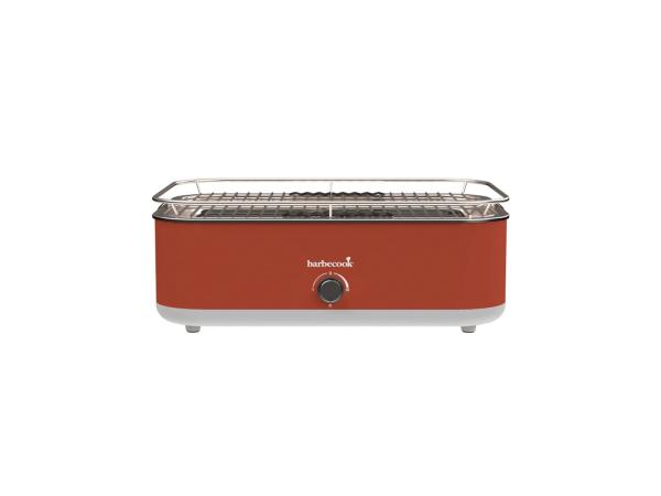 Barbecook tafelbarbecue E-Carlo rood 42,5x33x16,5cm