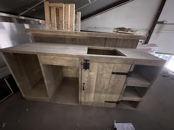 Houten Bar 190cm 