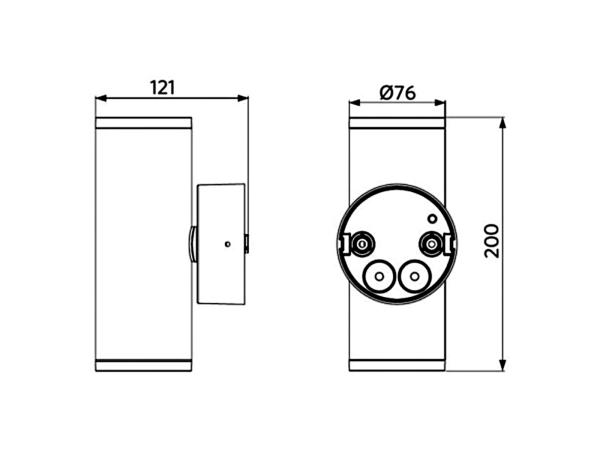 2x-opple-wandspot-led-wit-20w-3000k-ip65