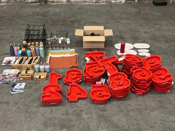 Keuken- en badkameraccessoires partij