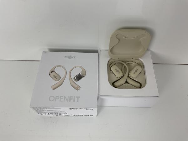 Shokz OpenFit draadloze Oordopjes Beige