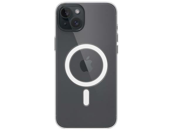 Apple iPhone 15 Plus Hoesje met MagSafe Transparant