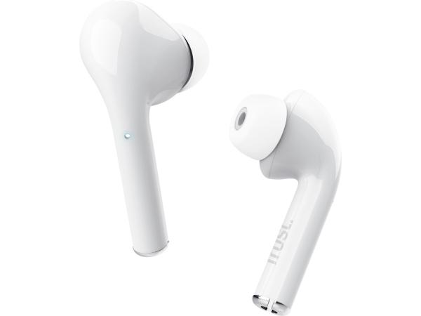 Trust Nika Touch Bluetooth In-Ear Volledig Draadloze Oordopjes Wit