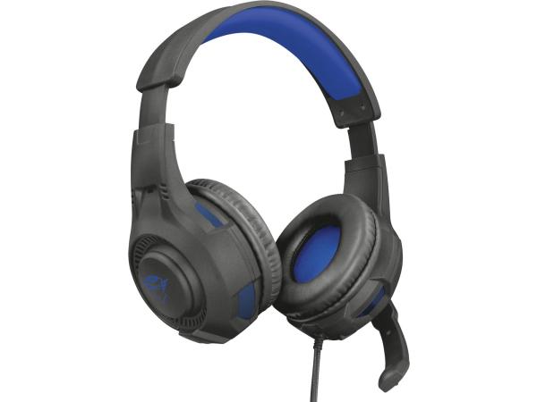 Trust GXT 307B Ravu - Gaming Headset - PS4, PS5 en PC - Zwart/Blauw