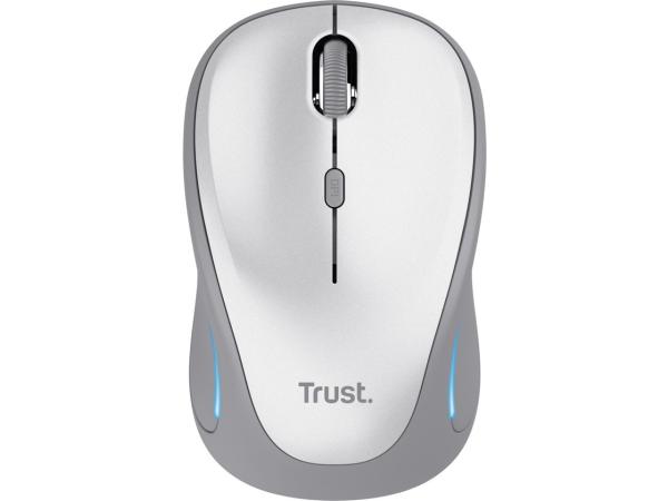 Trust Yvi FX - Draadloze Muis – Compact - Linkshandig en Rechtshandig - Wit