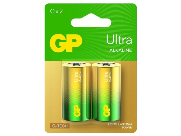 2x 2-pack GP C Ultra Alkaline batterijen