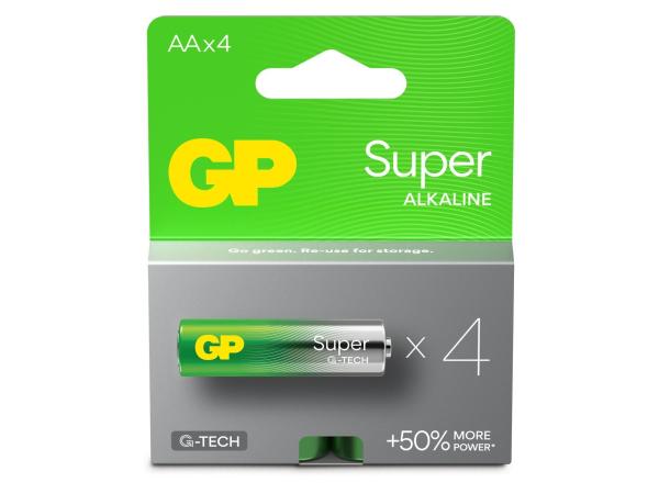 5x 4-pack GP Super Alkaline AA batterijen