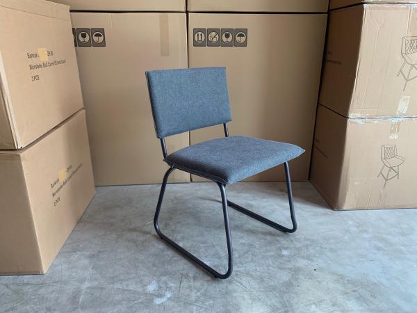 Stoel Jax (set van 6) Stof - Grijs - Grey