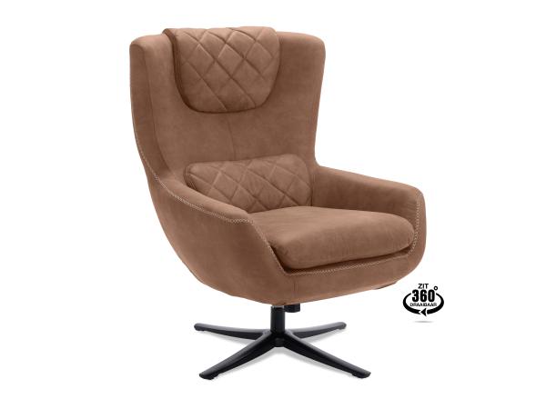 Nino_Draaifauteuil_Cowboy_Mocca_801 - Hoofdfoto