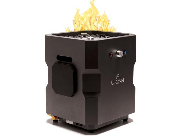 Ukiah Tailgater II Terrasverwarmer, Bluetooth Speakers, vuur