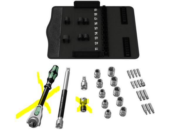 Wera 8100 SC 6 Zyklop Speed Ratelset in etui1
