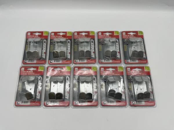 10 x Carpoint Opschroefhaak set van 4 stuks